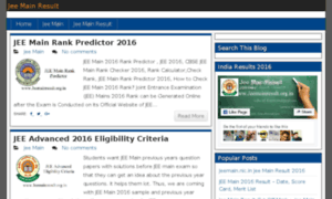 Jeemainresult.org.in thumbnail