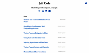 Jeff-cole.com thumbnail