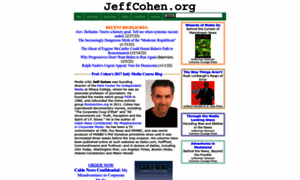 Jeffcohen.org thumbnail