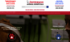 Jeffersonanimalhospitals.com thumbnail