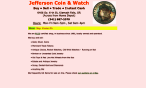 Jeffersoncoinandwatch.com thumbnail