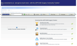 Jefflinesurgery.myuniversitytoolbar.com thumbnail