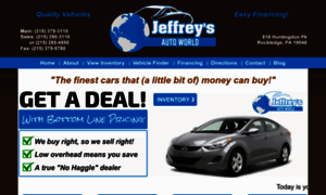 Jeffreysautoworld.com thumbnail