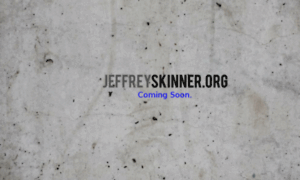 Jeffreyskinner.org thumbnail