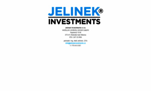 Jelinekinvestments.cz thumbnail
