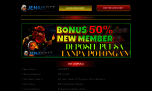 Jeniusbet.com thumbnail