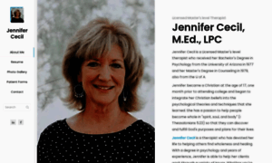 Jennifercecil.org thumbnail