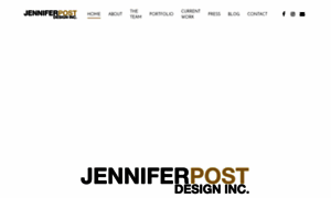 Jenniferpostdesign.com thumbnail