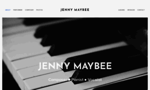 Jennymaybeemusic.com thumbnail