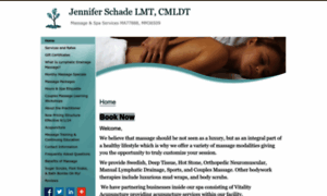 Jenschade.massagetherapy.com thumbnail