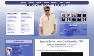 Jenson-button.org thumbnail