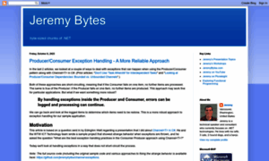 Jeremybytes.blogspot.de thumbnail