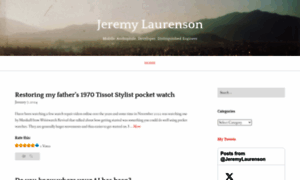 Jeremylaurenson.wordpress.com thumbnail