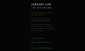 Jeremylim.ca thumbnail