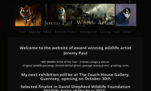 Jeremypaulwildlifeartist.co.uk thumbnail