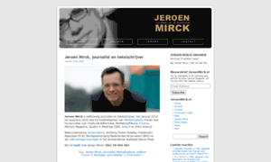 Jeroenmirck.nl thumbnail