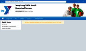 Jerrylongymcabasketball.playerspace.com thumbnail