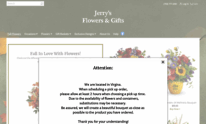 Jerrysflowersonline.com thumbnail