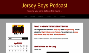 Jerseyboyspodcast.com thumbnail
