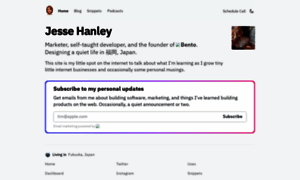 Jessehanley.com thumbnail