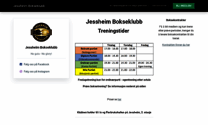 Jessheimbokseklubb.no thumbnail