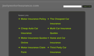 Jestymotorinsurance.com thumbnail