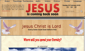 Jesus-is-coming-soon.org thumbnail