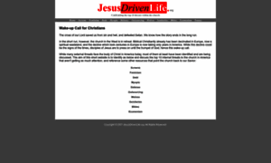 Jesusdrivenlife.org thumbnail