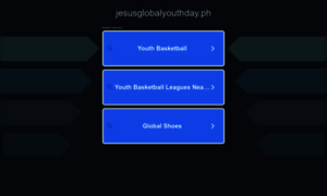 Jesusglobalyouthday.ph thumbnail