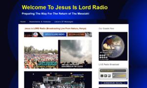 Jesusislordradio.net thumbnail