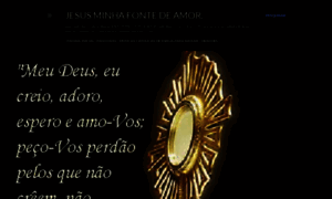 Jesusminhafontedeamor.blogspot.com thumbnail