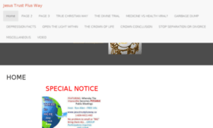 Jesustrustplusway.ca thumbnail