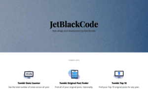 Jetblackcode.com thumbnail