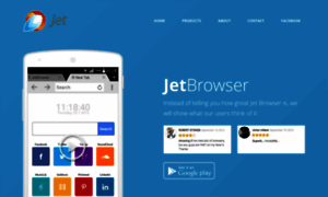 Jetbrowser.com thumbnail