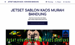 Jetset-sablon-kaos-murah-bandung.business.site thumbnail