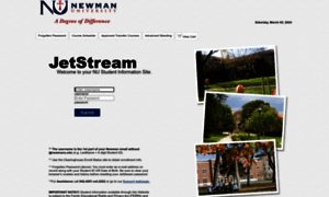 Jetstream.newmanu.edu thumbnail