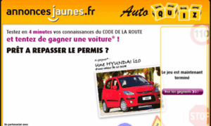 Jeu-automobile-annoncesjaunes.fr thumbnail