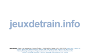 Jeuxdetrain.info thumbnail