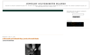 Jewelry-silversmith-blanks.blogspot.com thumbnail