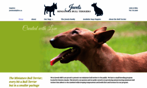 Jewelsminiaturebullterriers.com thumbnail