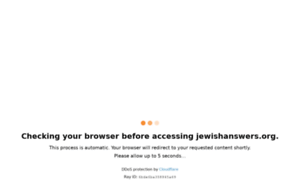 Jewishanswers.org thumbnail