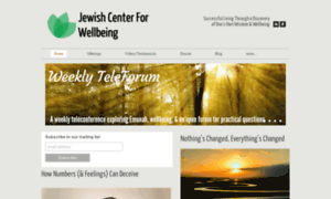Jewishcenterforwellbeing.com thumbnail