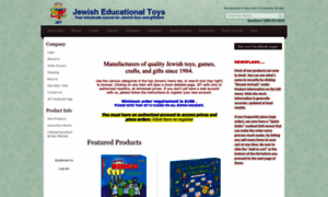 Jewisheducationaltoys.com thumbnail