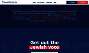 Jewishelectorateinstitute.org thumbnail