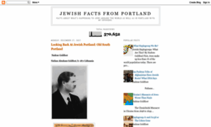 Jewishfactsfromportland.blogspot.com thumbnail