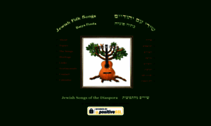 Jewishfolksongs.com thumbnail