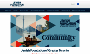 Jewishfoundationtoronto.com thumbnail