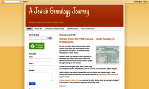 Jewishgenealogyjourney.blogspot.com thumbnail