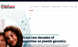 Jewishgenetics.org thumbnail