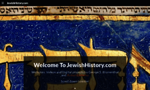 Jewishhistory.com thumbnail